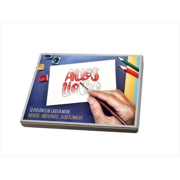 Produktbild des Artikels Alles Liebe - Postkartenbox (Schreibwaren)