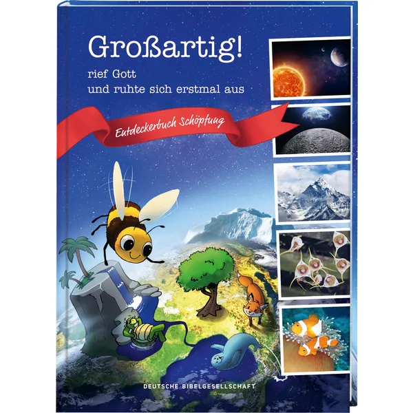 Produktbild des Artikels Großartig! rief Gott und ruhte sich erstmal aus (Buch - Hardcover)