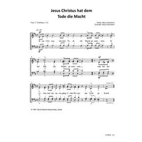 Produktbild des Artikels Jesus Christus hat dem Tode die Macht (Noten - Download)