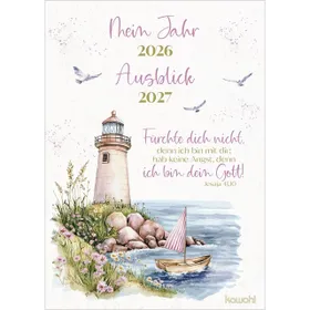 Produktbild des Artikels Postkarten: Mein Jahr 2026 - Ausblick 2027 Grafik, 12 Stk. (Schreibwaren)