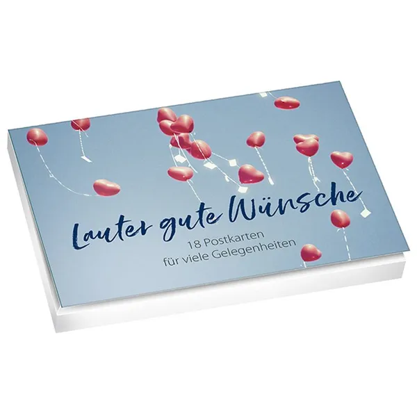 Produktbild des Artikels Lauter gute Wünsche - Postkartenset (Schreibwaren - Kartoniert)
