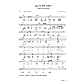 Produktbild des Artikels Joy To The World / Freue dich, Welt (Noten - Download)