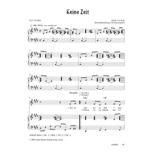 Produktbild des Artikels Keine Zeit (Noten - Download)