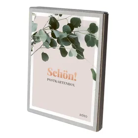 Produktbild des Artikels Schön! - Postkartenbox (Schreibwaren)