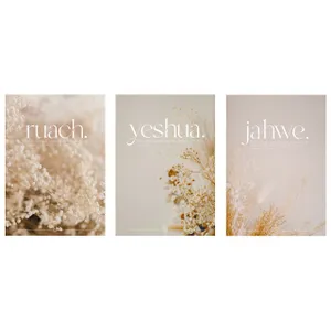 Produktbild des Artikels Poster-Set A4: ruach.yeshua.jahwe. ()