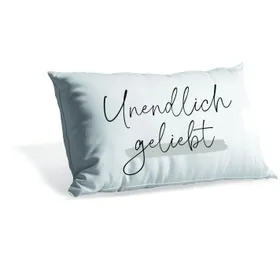 Produktbild des Artikels Unendlich geliebt - Deko-Kissen ()