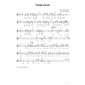 Produktbild des Artikels Friede mit dir (Noten - Download)