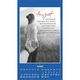 Stimmungsbild zu Mensch, Du bist einmalig 2026 - Aufkleber-Kalender