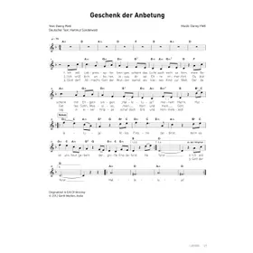 Produktbild des Artikels Geschenk der Anbetung (Noten - Download)