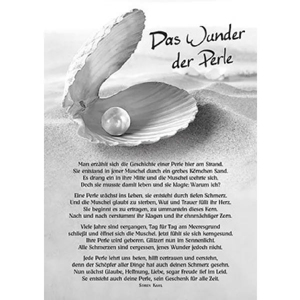 Produktbild des Artikels Postkarten: Das Wunder der Perle, 4 Stück (Schreibwaren)