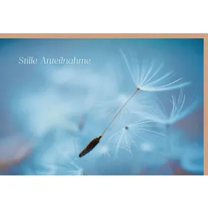 Produktbild des Artikels Faltkarte "Stille Anteilnahme" (Schreibwaren)