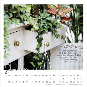 Produktbild des Artikels Kleine Auszeit im Grünen 2026 - Postkartenkalender (Kalender - Spiralbindung)