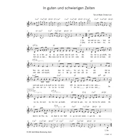 Produktbild des Artikels In guten und schwierigen Zeiten (Noten - Download)