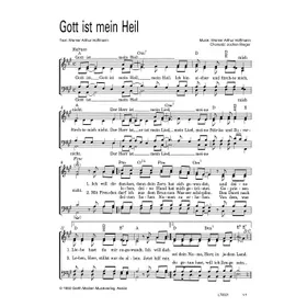 Produktbild des Artikels Gott ist mein Heil (Noten - Download)