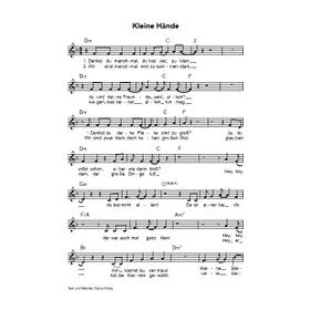 Produktbild des Artikels Kleine Hände (Noten - Download)