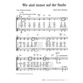 Produktbild des Artikels Wir sind immer auf der Suche (Noten - Download)