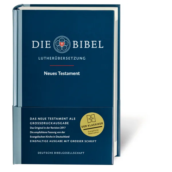 Produktbild des Artikels Lutherbibel revidiert 2017 - NT - Großdruck (Bibel - Gebunden)