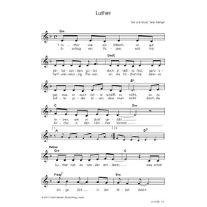 Produktbild des Artikels Luther (Noten - Download)