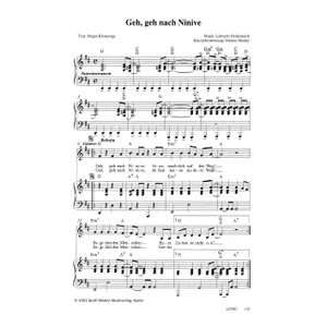Produktbild des Artikels Geh, geh nach Ninive (Noten - Download)