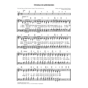 Produktbild des Artikels Christus ist auferstanden (Noten - Download)