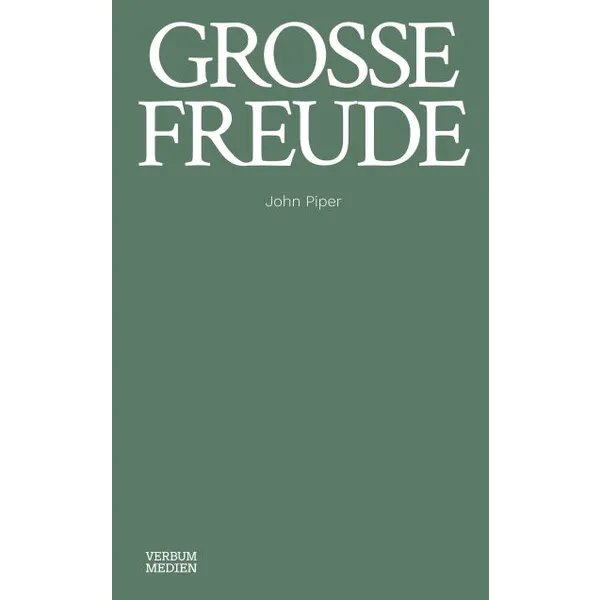 Produktbild des Artikels Grosse Freude (Buch - Gebunden)