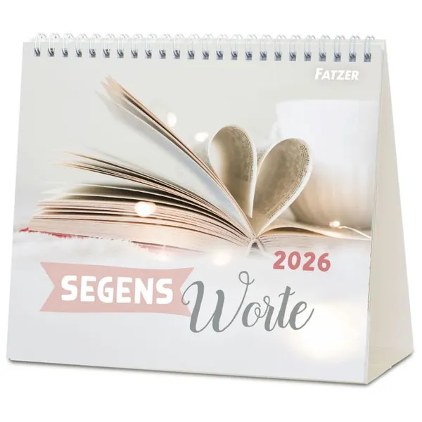 Produktbild des Artikels Segensworte 2026 - Postkartenkalender (Kalender - Spiralbindung)