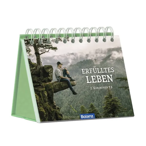 Produktbild des Artikels Erfülltes Leben - Aufstellbuch (Buch - Spiralbindung)