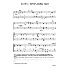 Produktbild des Artikels Lasst uns danken, statt zu klagen (Noten - Download)