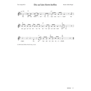 Produktbild des Artikels Die auf den Herrn hoffen (Noten - Download)