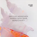 Stimmungsbild zu Jahreslosung 2026 - Reflexionskarten