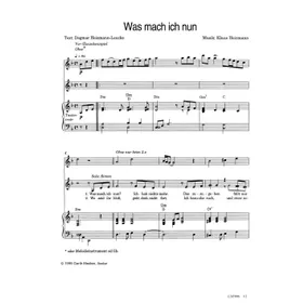 Produktbild des Artikels Was mach ich nun (Noten - Download)