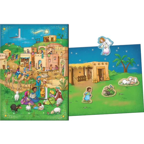 Produktbild des Artikels Freu dich auf Weihnachten: Der magnetische Adventskalender ()