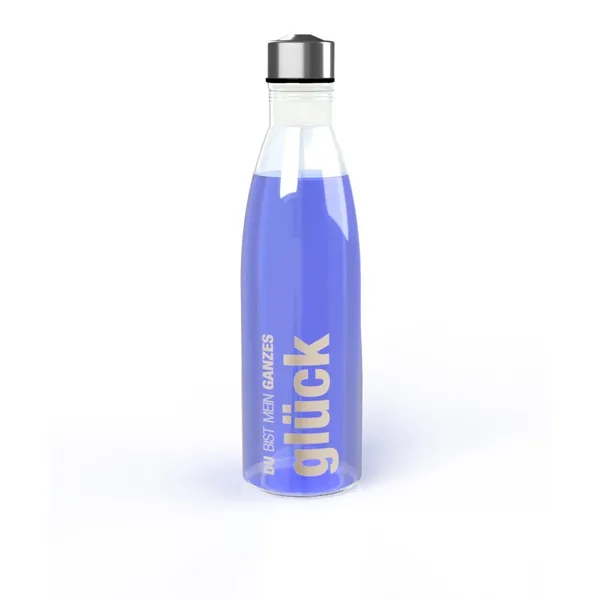 Produktbild des Artikels Glasflasche "Du bist mein ganzes GLÜCK" ()