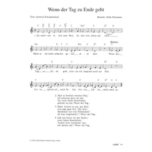 Produktbild des Artikels Wenn der Tag zu Ende geht (Noten - Download)