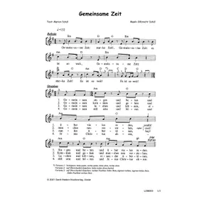 Produktbild des Artikels Gemeinsame Zeit (Noten - Download)