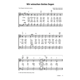 Produktbild des Artikels Wir wünschen Gottes Segen (Noten - Download)