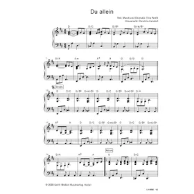 Produktbild des Artikels Du allein (Noten - Download)