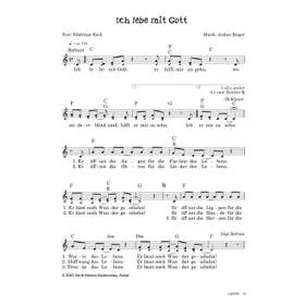 Produktbild des Artikels Ich lebe mit Gott (Noten - Download)