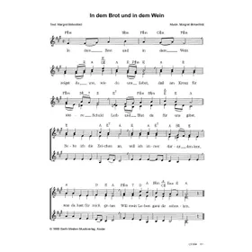 Produktbild des Artikels In dem Brot und in dem Wein (Noten - Download)