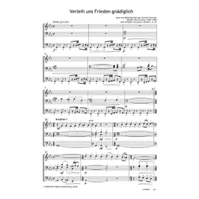 Produktbild des Artikels Verleih uns Frieden gnädiglich (Noten - Download)