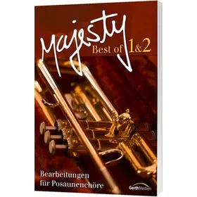 Produktbild des Artikels Best of Majesty 1 & 2 - Bläserpartitur (Liederbuch - Geheftet)