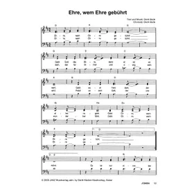 Produktbild des Artikels Ehre, wem Ehre gebührt (Noten - Download)