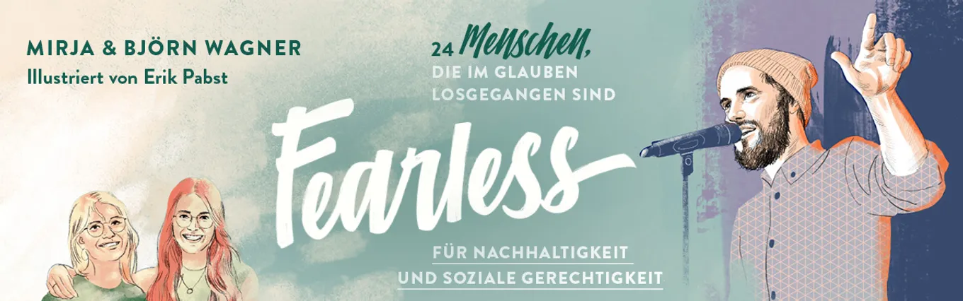 Banner zu Fearless - Für Nachhaltigkeit und soziale Gerechtigkeit.