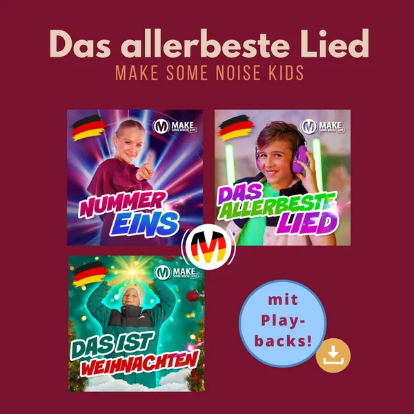 Produktbild des Artikels Das allerbeste Lied (EP mit 3 Songs + Playbacks) (MP3-Album - Download)
