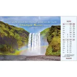 Stimmungsbild zu Heute und morgen bin ich geborgen 2026 - Postkartenkalender