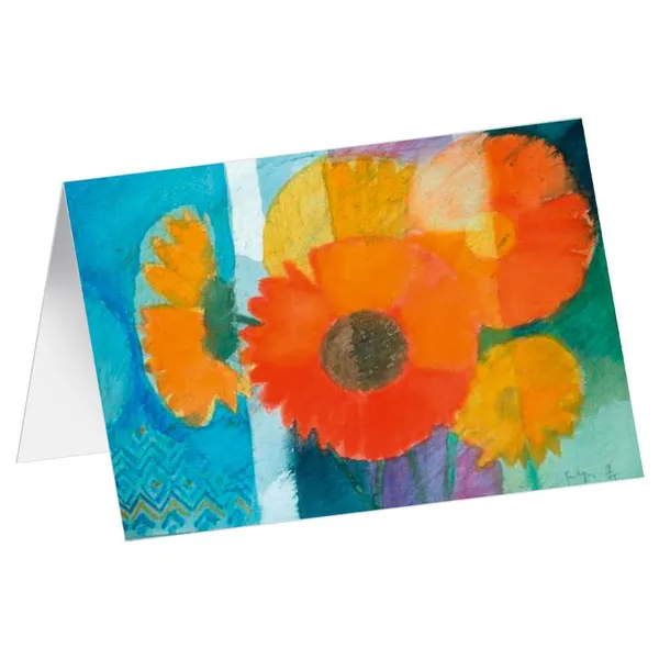 Produktbild des Artikels Kunstkarten "Sonnenstrauß" 5 Stk. (Schreibwaren)