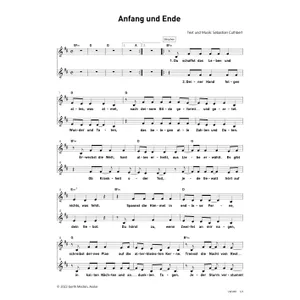 Produktbild des Artikels Anfang und Ende (Noten - Download)