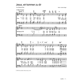Produktbild des Artikels Jesus, wir kommen zu dir (Noten - Download)