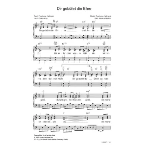 Produktbild des Artikels Dir gebührt die Ehre (Noten - Download)