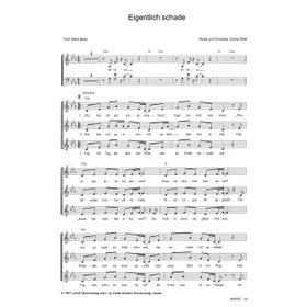 Produktbild des Artikels Eigentlich schade (Noten - Download)